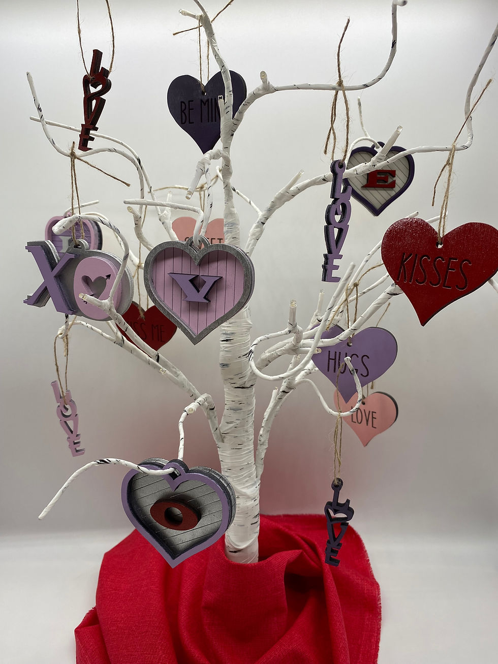 Thumbnail: Conversation Hearts Ornaments
