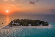 Thanda Island, an exclusive luxury private island off the coast of Tanzania offers its own private m