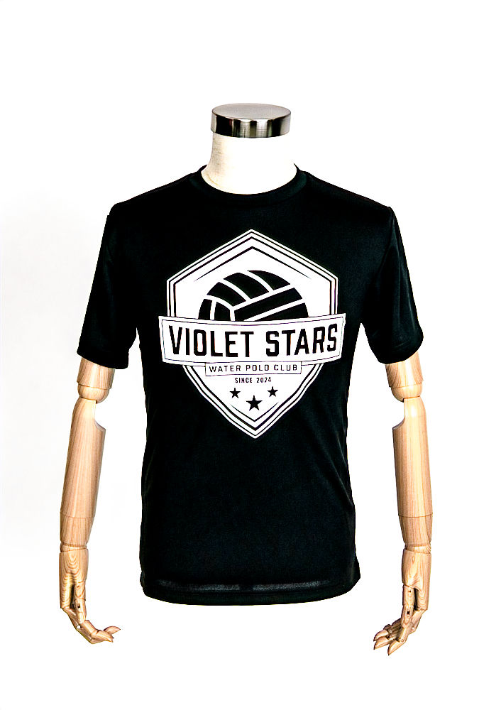 サムネイル： VioletStars Tシャツ（ブラック＆ホワイト）