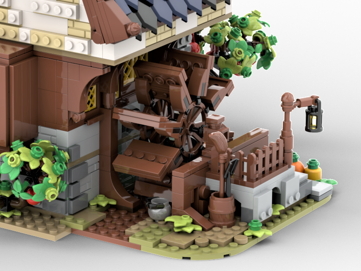 Thumbnail: Middeleeuwse watermolen
