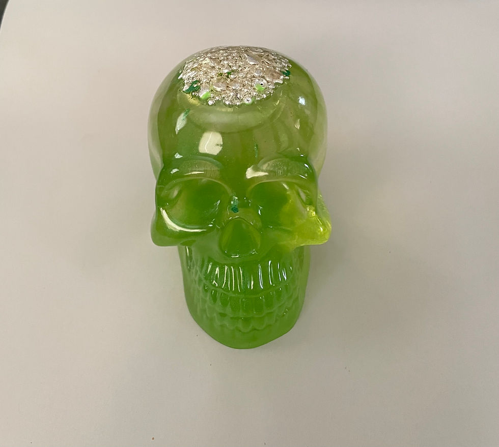 Thumbnail: Shot for brains Green Skill 1 oz 999 silver