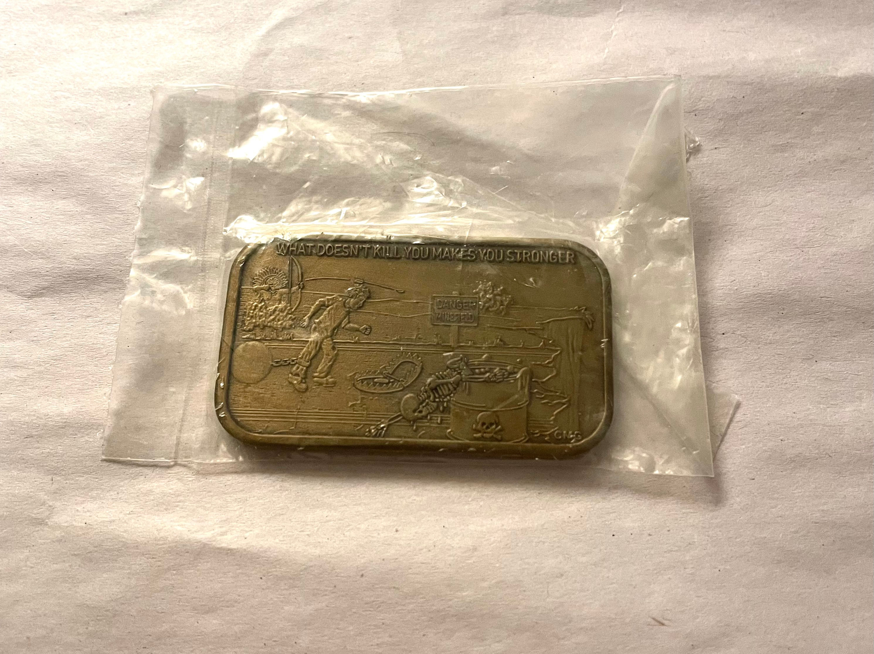 2015 What Doesnt Kill You Bronze art bar