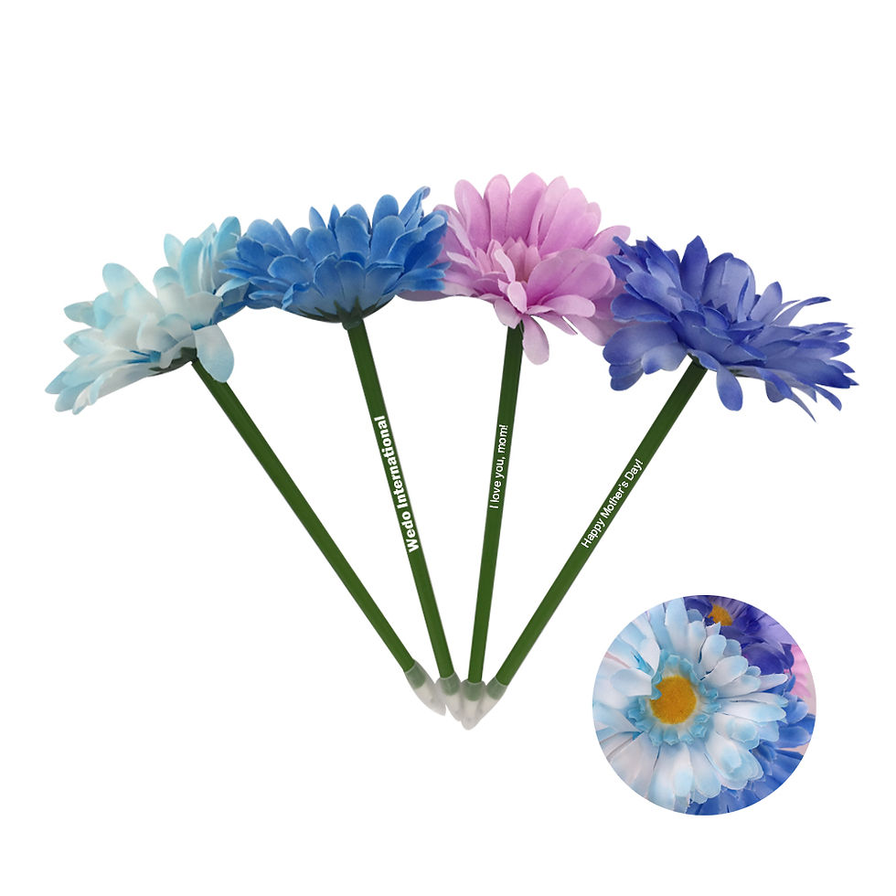 WD004: Ballpoint Pen with Daisy Decoration