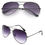Thumbnail: WD043: Aviator Sunglasses with Metal Frame