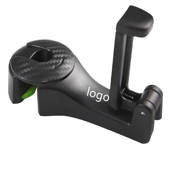 Thumbnail: WD1272: Car Hooks Car Seat Back Hooks with Phone Holder