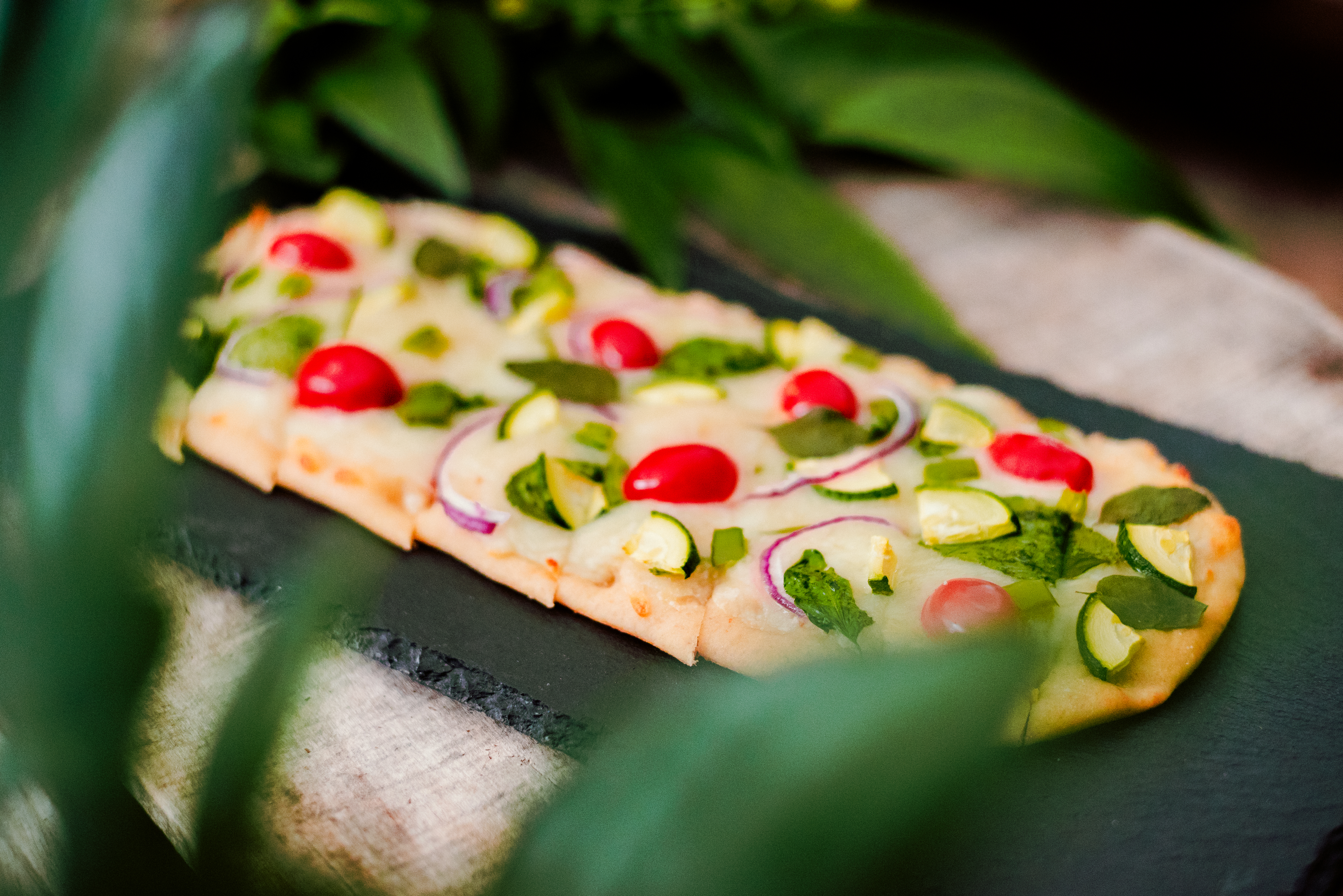 Arranged Food and Objects