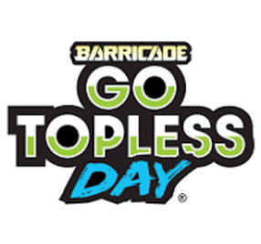 Go topless day logo