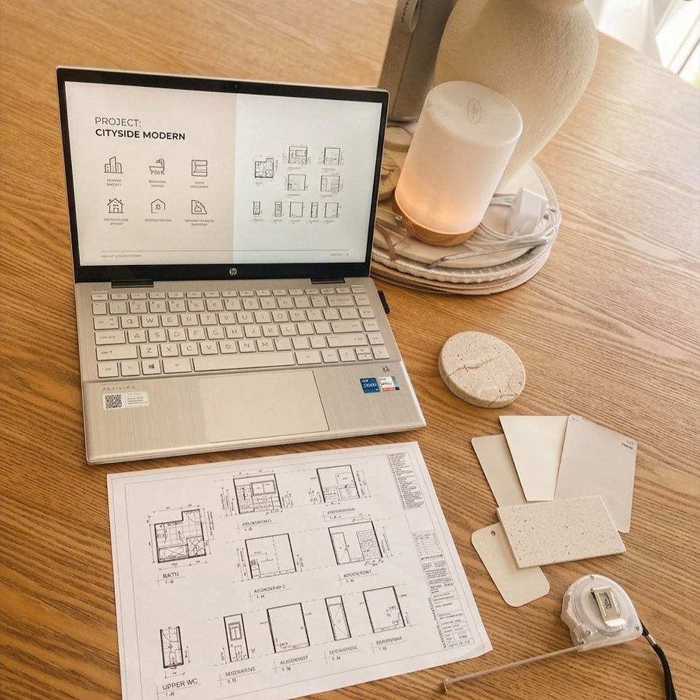 Professional set up of home modification assessment process.