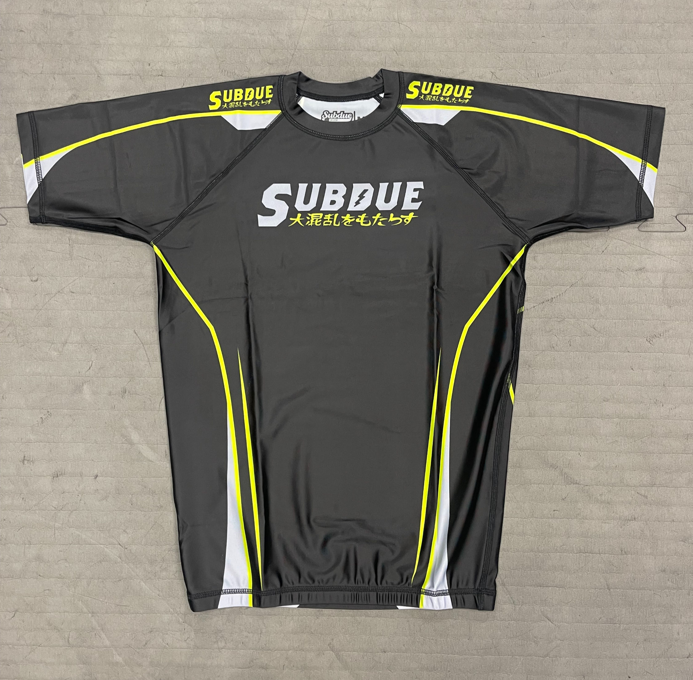 "EXCEL" Lime Rashguard