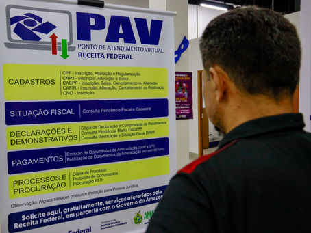 O governo do Amazonas e a Receita Federal estabelecem parceria para a regularização do CPF em todas as unidades de PAC no estado.