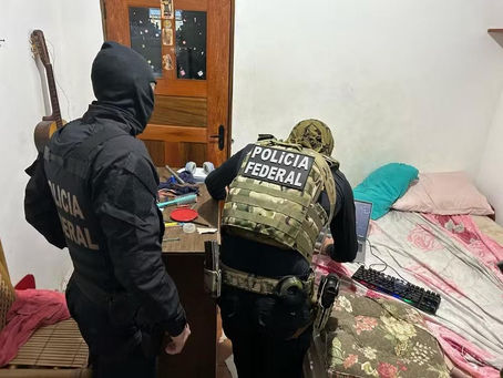 A Polícia Federal apreendeu adolescente no Amazonas por posse de vídeos pornográficos envolvendo crianças