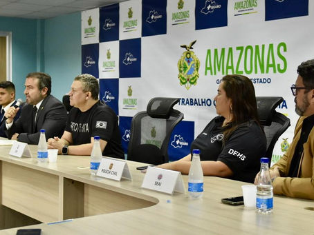 Forças de Segurança do Amazonas e a Polícia Federal efetuaram a prisão do líder da organização criminosa em Santa Catarina