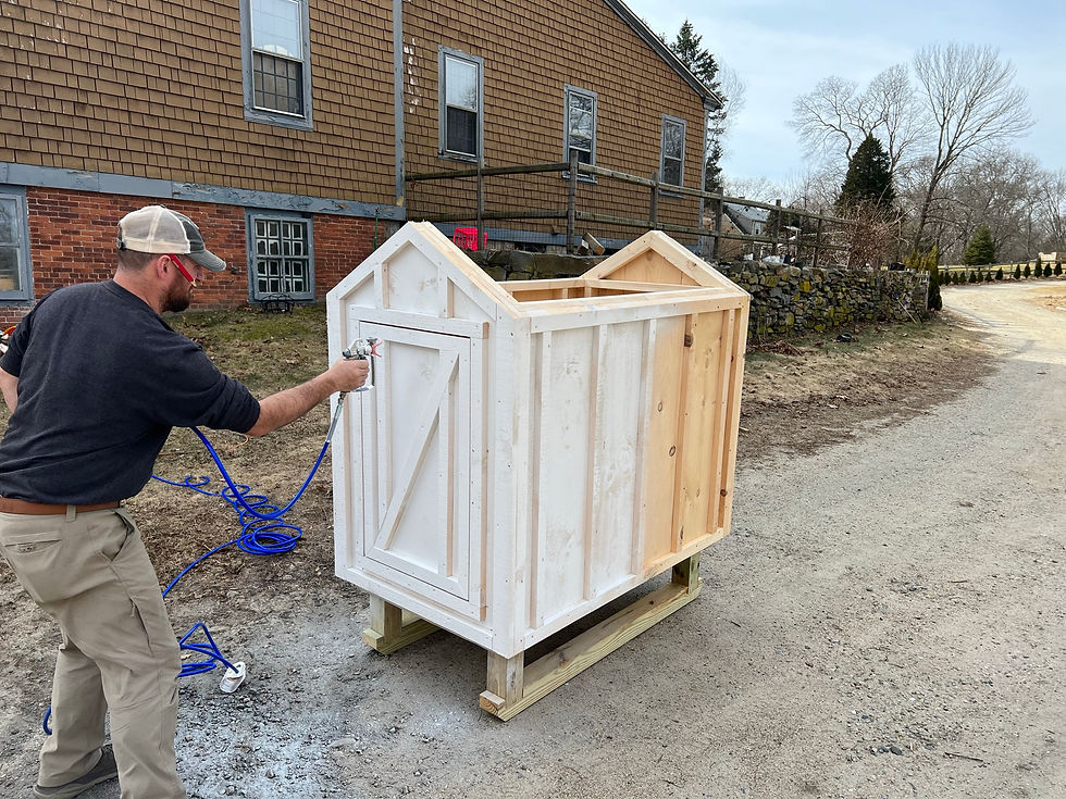 Thumbnail: Premium Handcrafted 3x5 Cottage Chicken Coop
