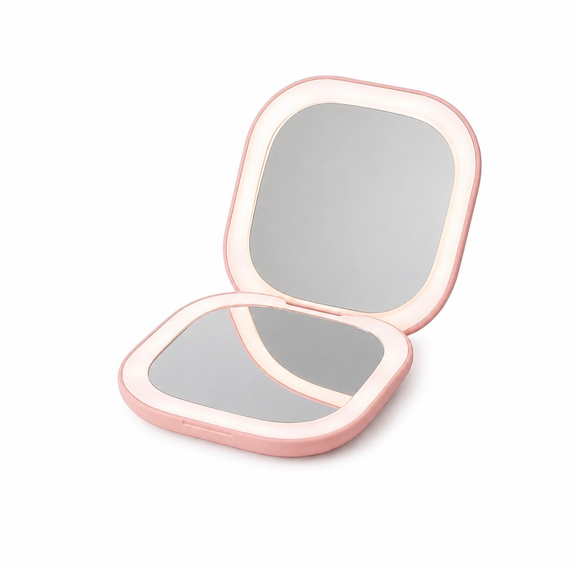 Cute Chic LED Light Compact Mirror