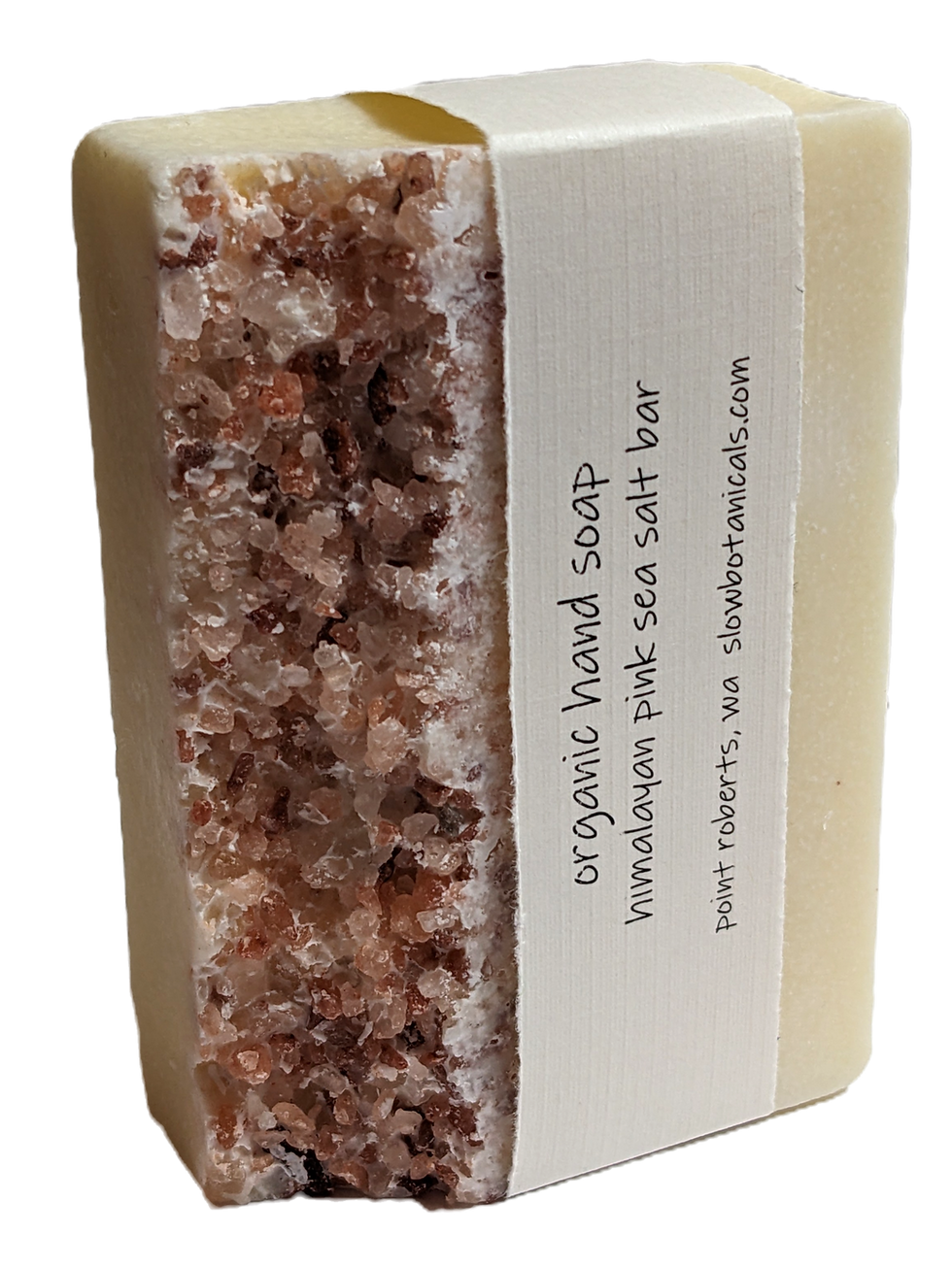 Thumbnail: Handmade Organic Natural Hand Soap by Slow Botanicals Himalayan Pink Salt Bar