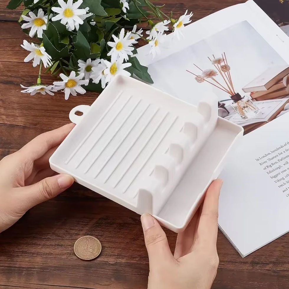 Thumbnail: Artist Brush Rest Holder | Drip Tray for Wet Paint Brushes