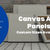 Thumbnail: Handcrafted blank canvas measuring 180cm x 100cm with a 38mm gallery frame