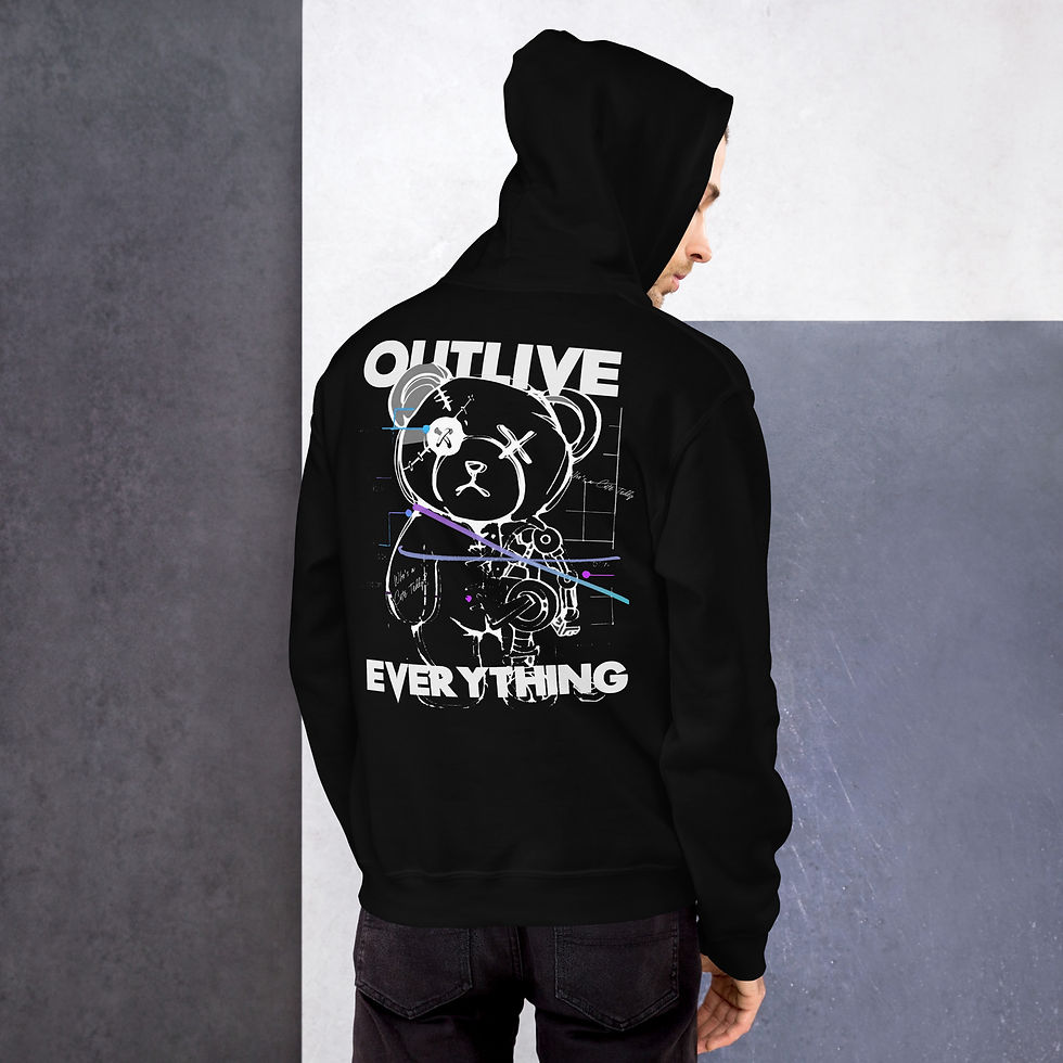 Thumbnail: Kryptic Lifestyle - Outlive Hoodie