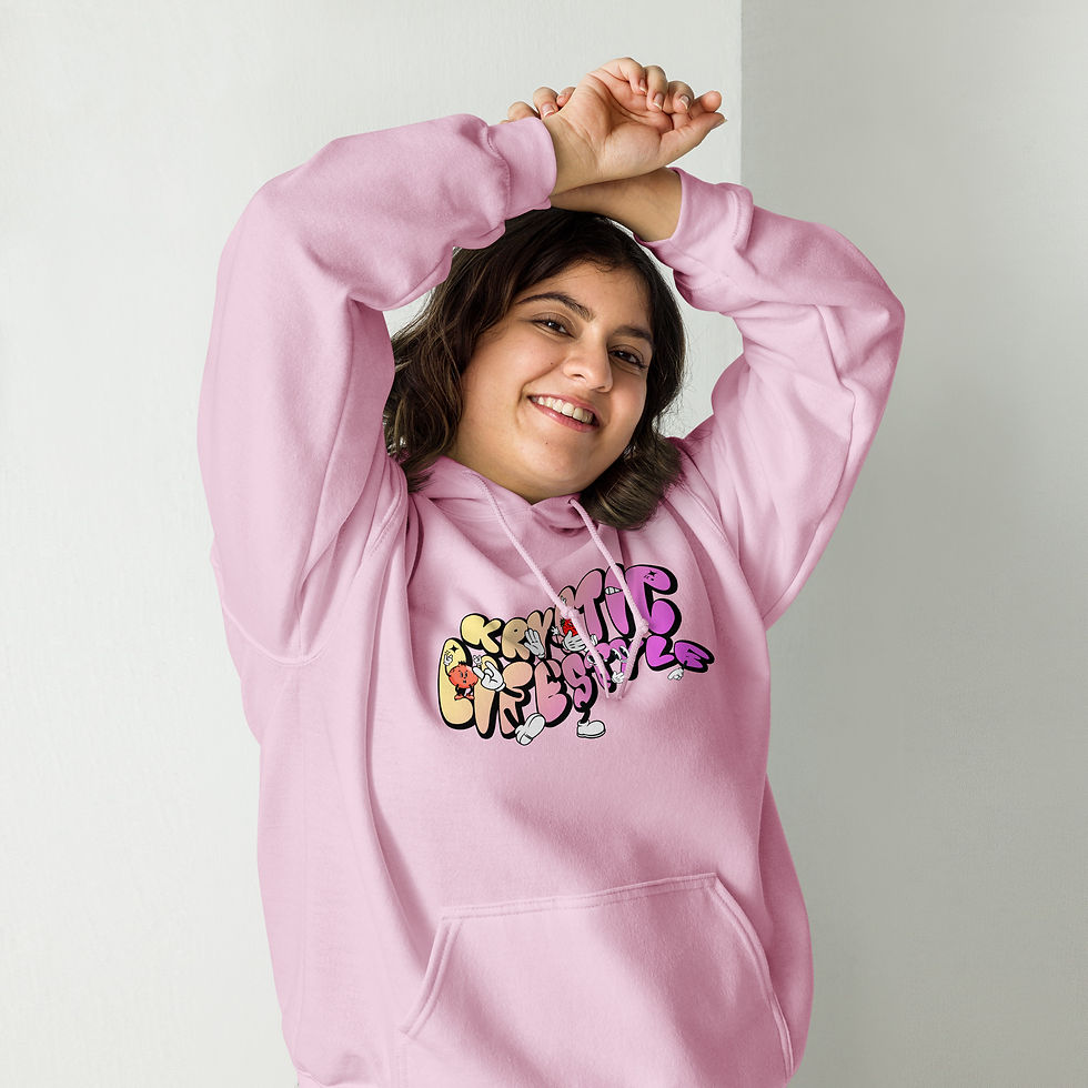Thumbnail: Kryptic Lifestyle - Retro Sunset Unisex Hoodie