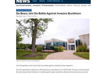 WTTW Chicago Bears Environmental Volunteerism Coverage

