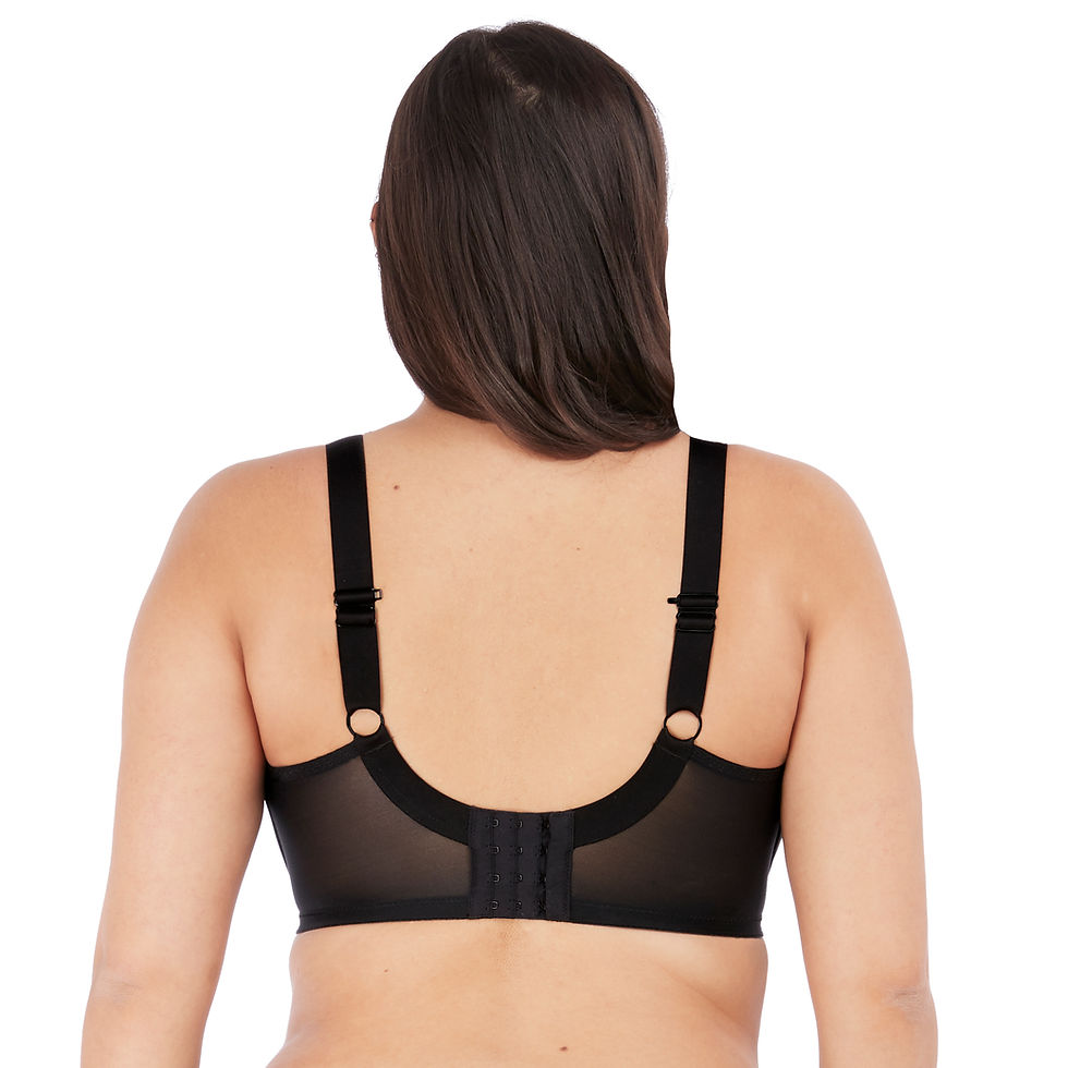 Thumbnail: Elomi Energise Black Underwire Sports Bra