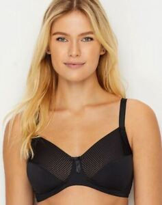 Amoena Mila Non underwire Mastectomy Bra Black