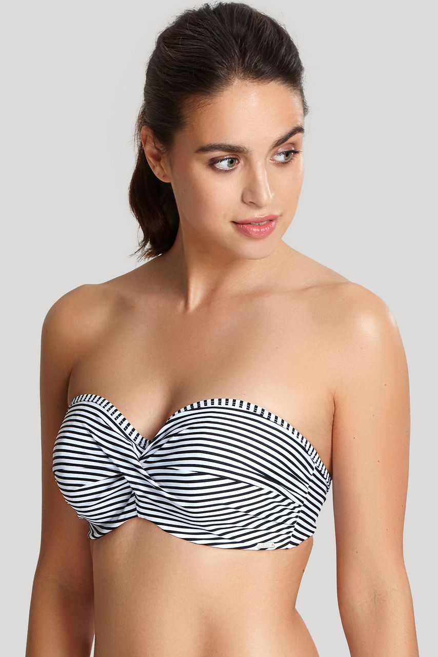 Thumbnail: Panache Anya Stripe Bandeau Bikini SW0893