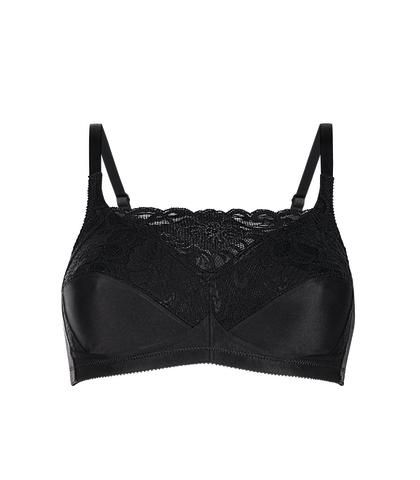 Thumbnail: Amoena Isabel Non Underwire Camisole Mastectomy Bra Black 2118