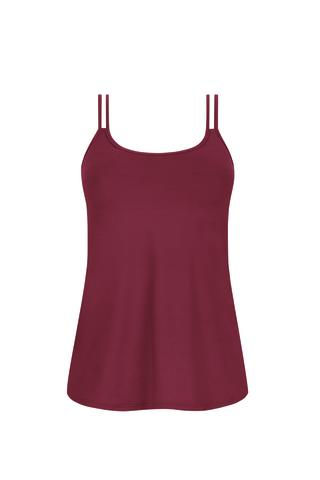 Thumbnail: Amoena Valletta Top - Burgundy Love 44776