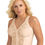 Thumbnail: Exquisite Form Fully Front Close Wire-Free Longline Posture With Lace Bra