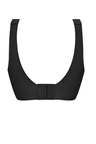 Thumbnail: Amoena Linda Soft Mastectomy Bra - Black