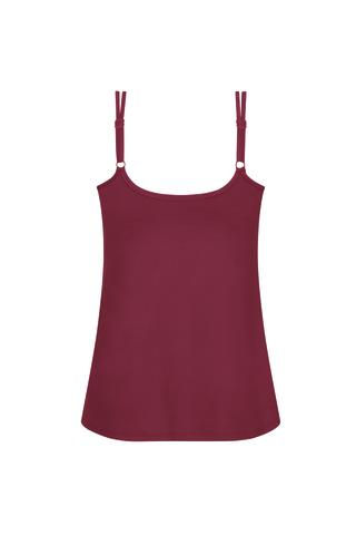 Thumbnail: Amoena Valletta Top - Burgundy Love 44776