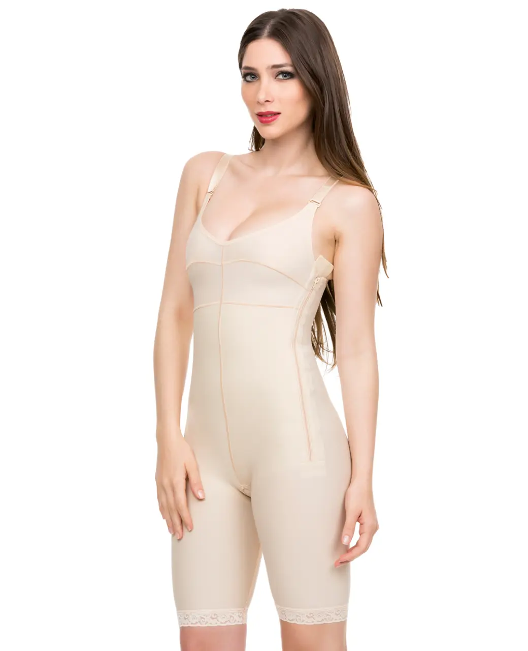 Isavela Body Suit with Bra - Mid-Thigh