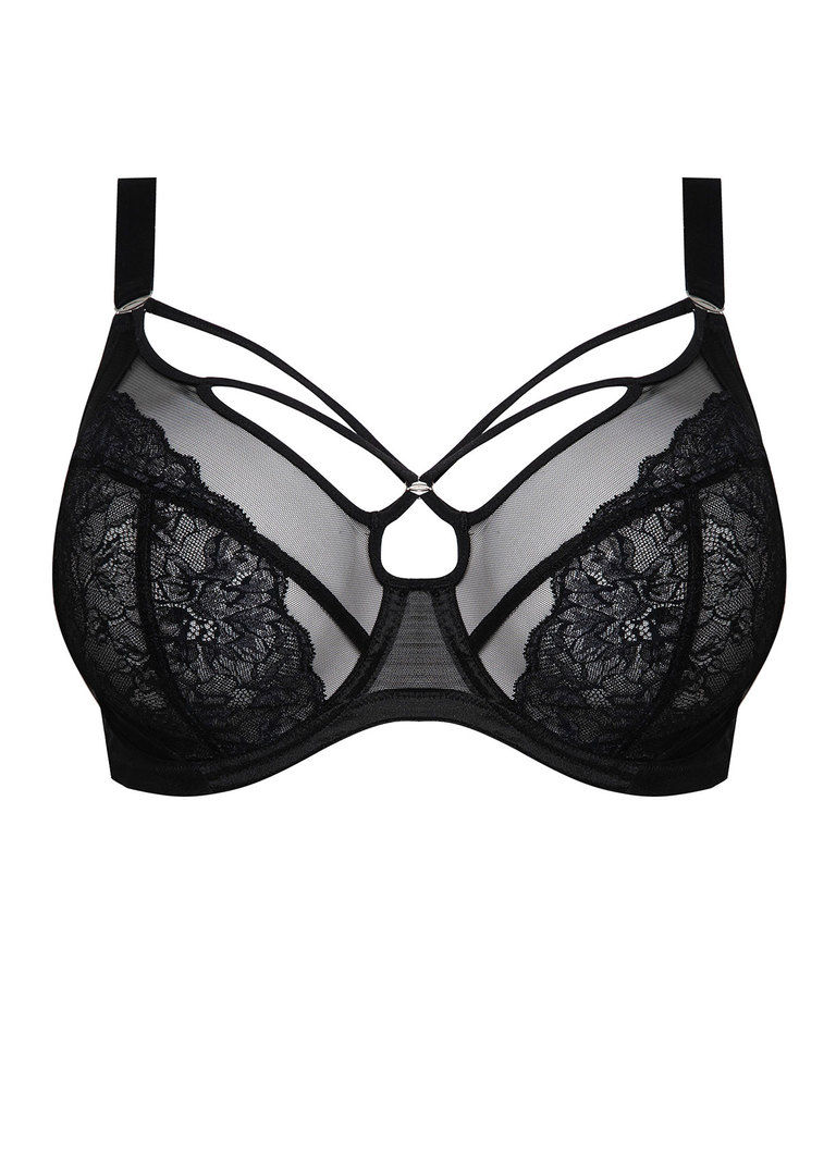 Thumbnail: Elomi Brianna Underwired Plunge Bra Black