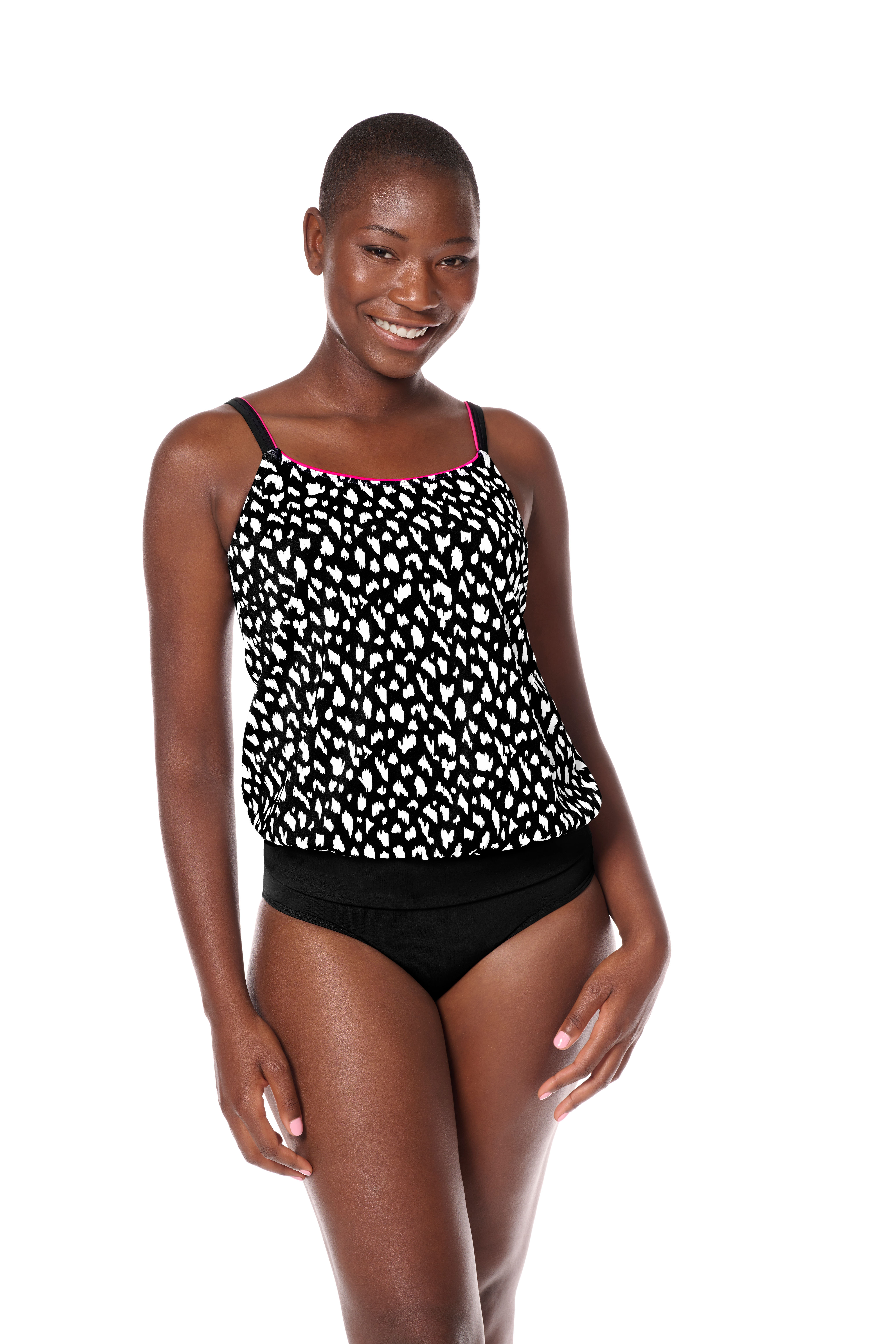 Amoena Manila Blouson Mastectomy Swim Top