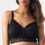 Thumbnail: Hot Milk Heroine Maternity Bralette Black