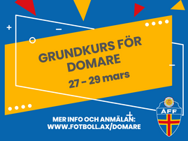 Grundkurs för domare 2025
