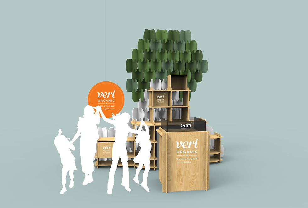 veri soda stand design