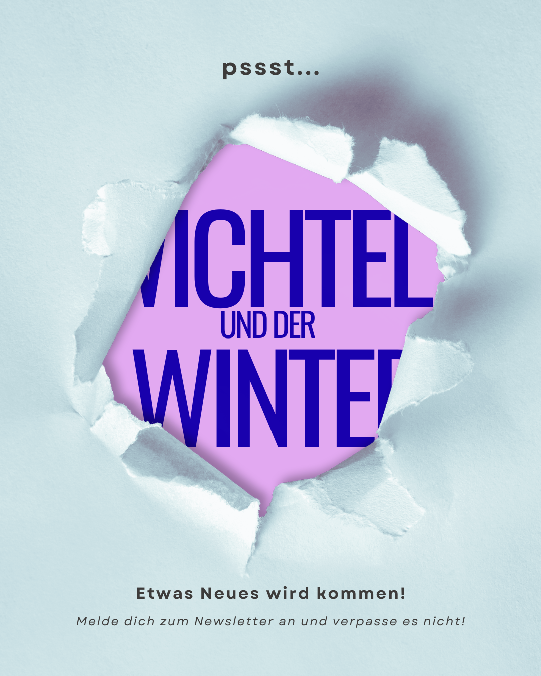 Wichtel und der Winter