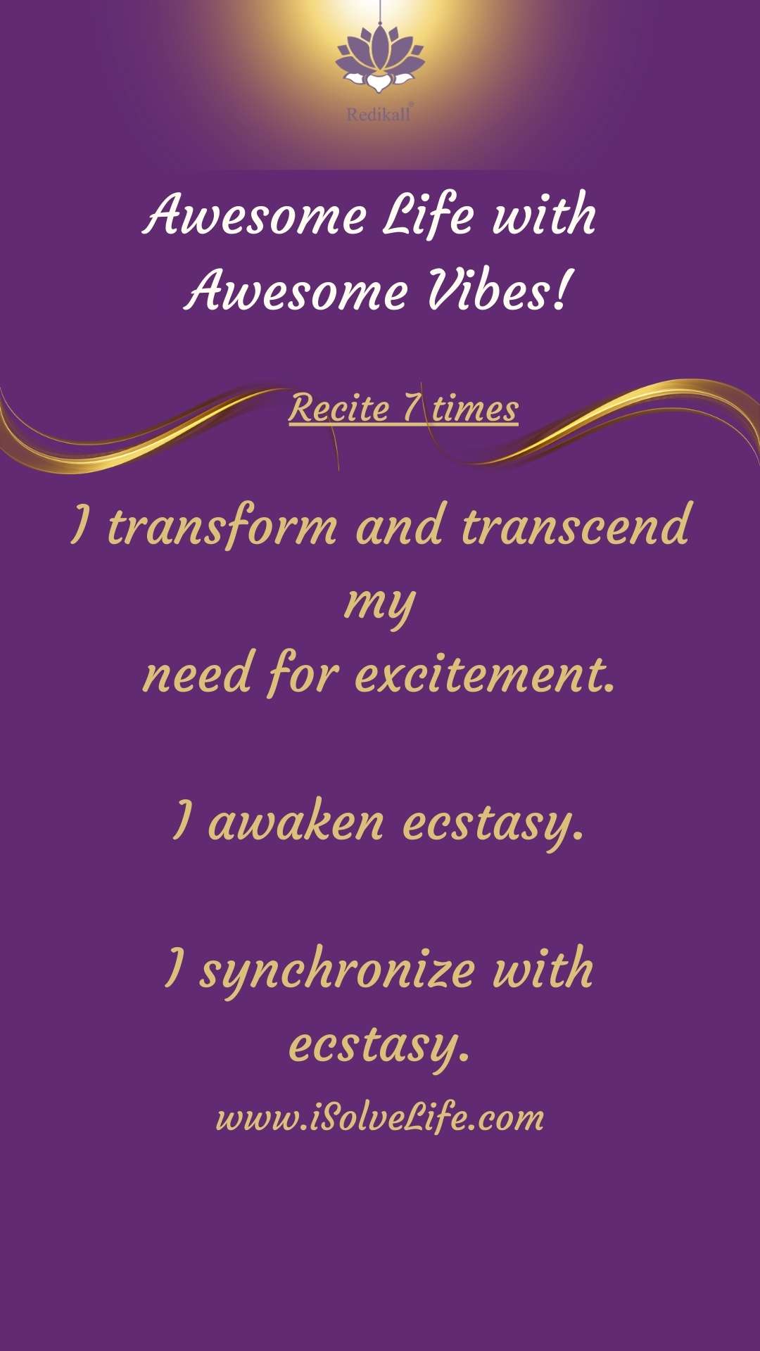 Redikall helps you to synchronize with ecstasy