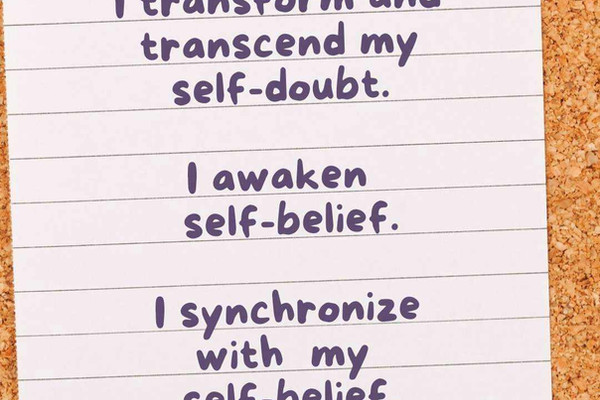 How to awaken self-belief?