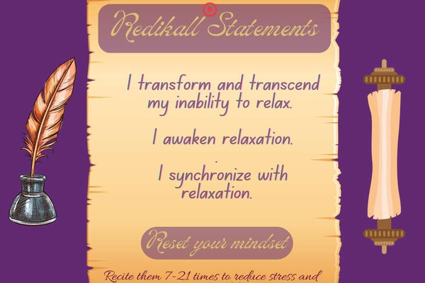 The Redikall Recipe for Synchronizing with relaxation.