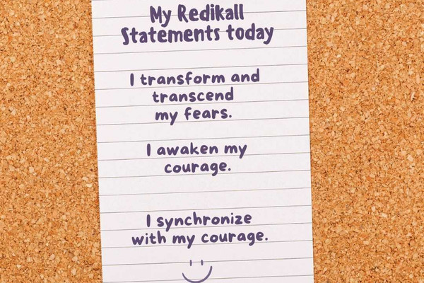 Overcome fears and awaken courage with Redikall