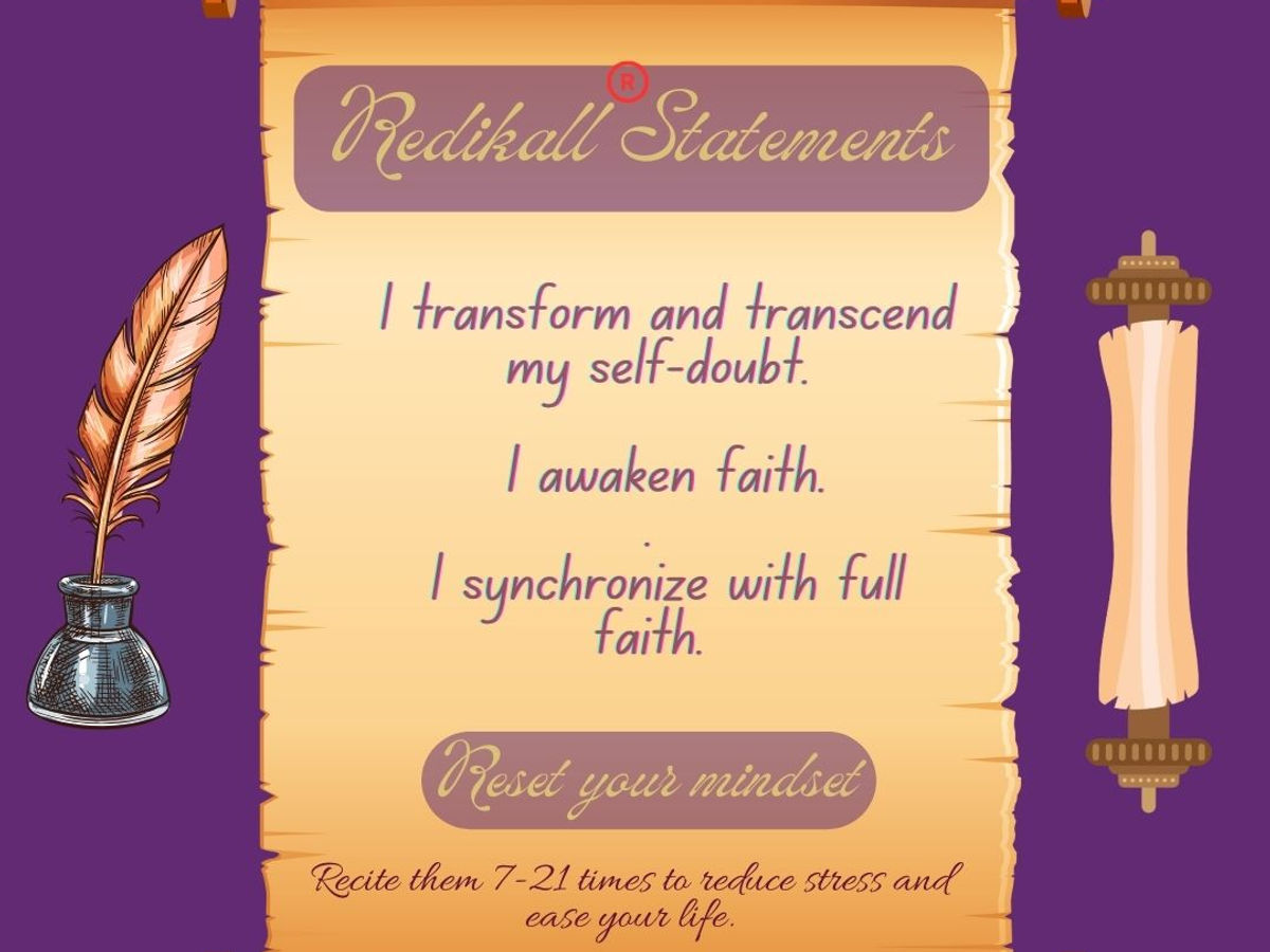 The Redikall Recipe for Synchronizing with full faith.