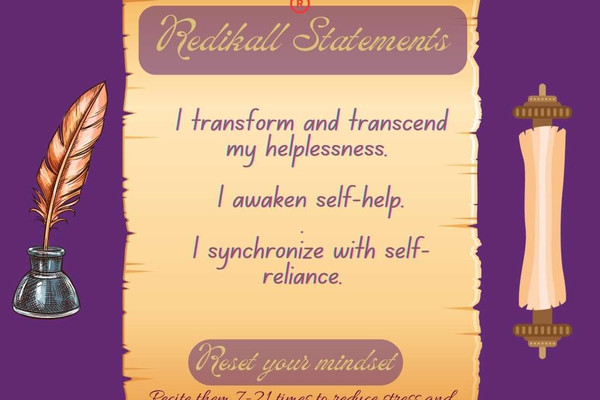 The Redikall Recipe for Synchronizing with self-reliance.