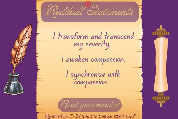 The Redikall Recipe for Synchronizing with compassion.