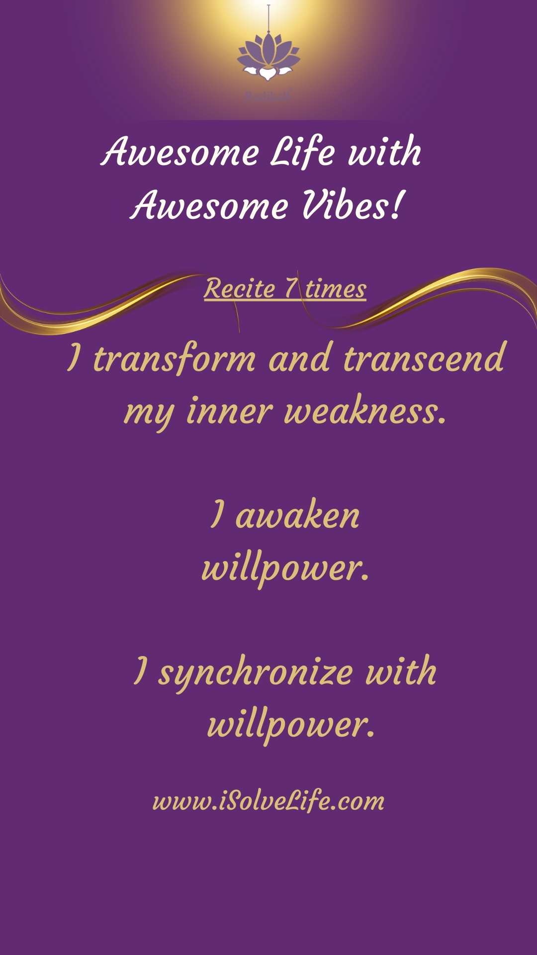 Redikall helps to overcome inner weakness and rekindle spirit of willpower