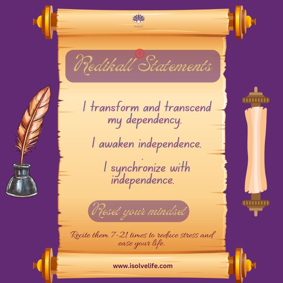 Redikall helps in synchronizing with independence