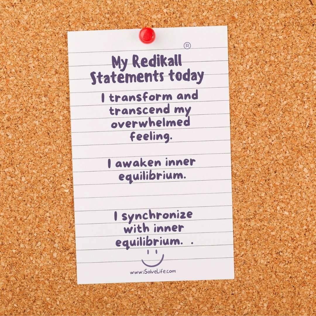 Redikall helps you synchronize with inner equilibrium