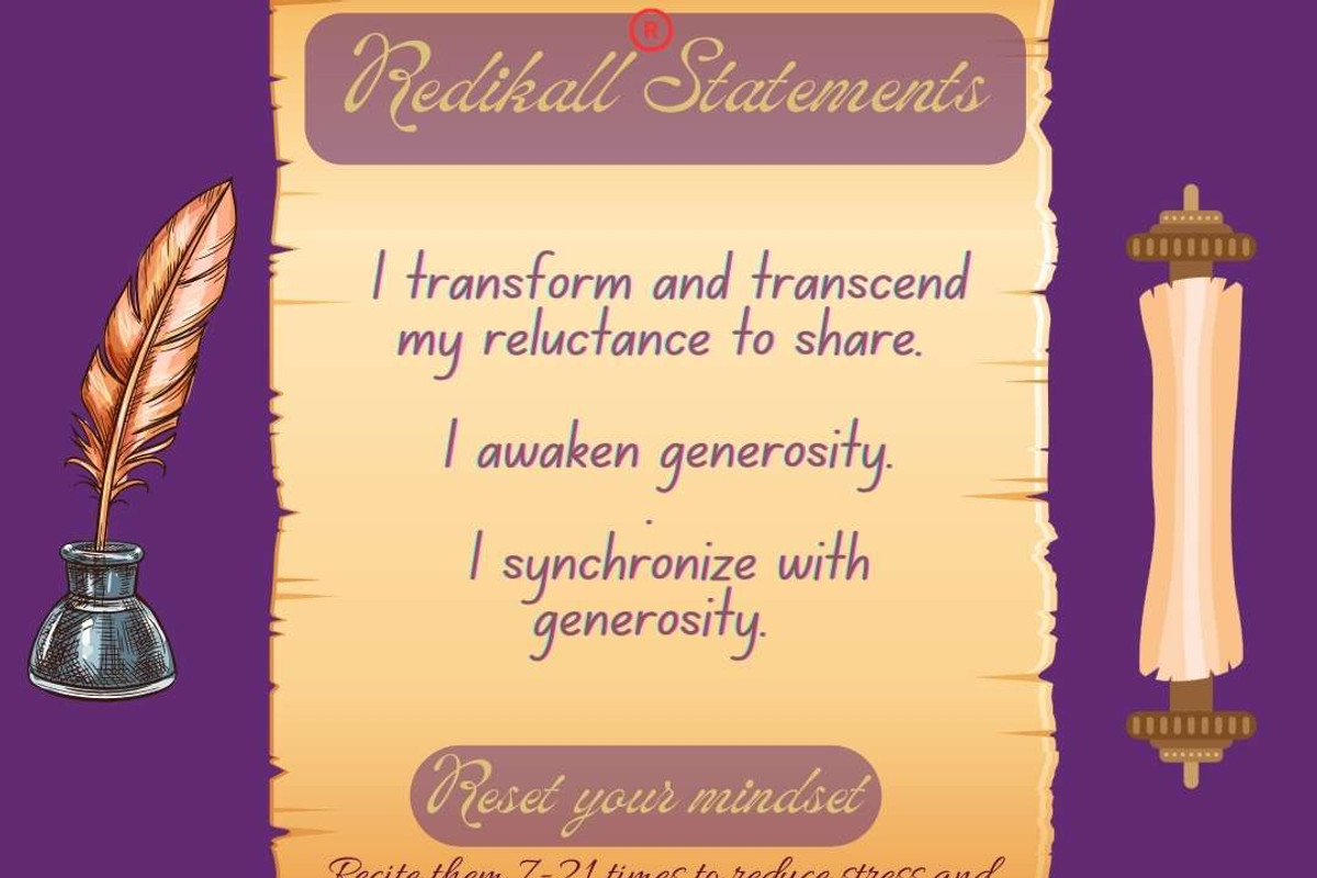The Redikall Recipe for Synchronizing with Generosity